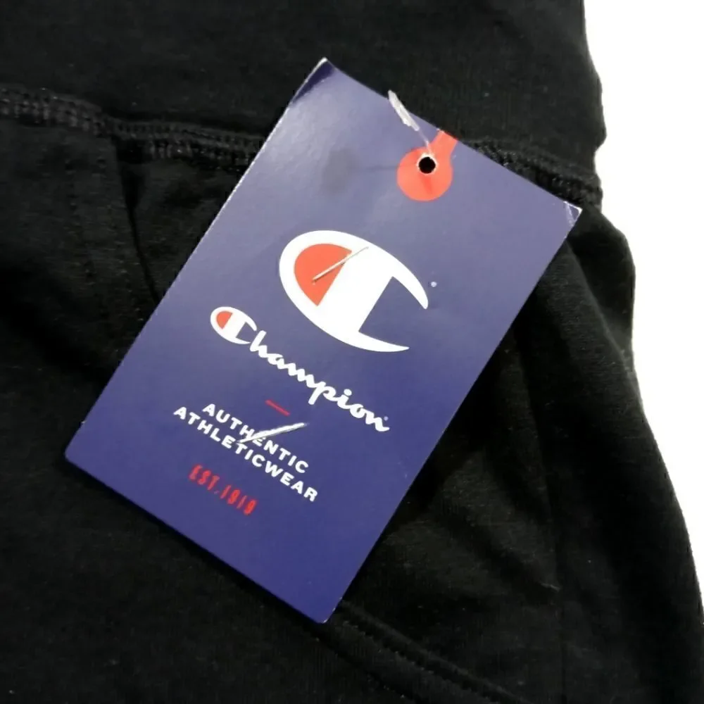 Champion Authentic Activewear Womens Drawstring Black Shorts -I